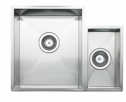 Vico 1.5 Bowl Inset/Undermount Brushed Stainless Steel