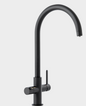 Pronteau 3 in 1 Swan Tap - Matt Black