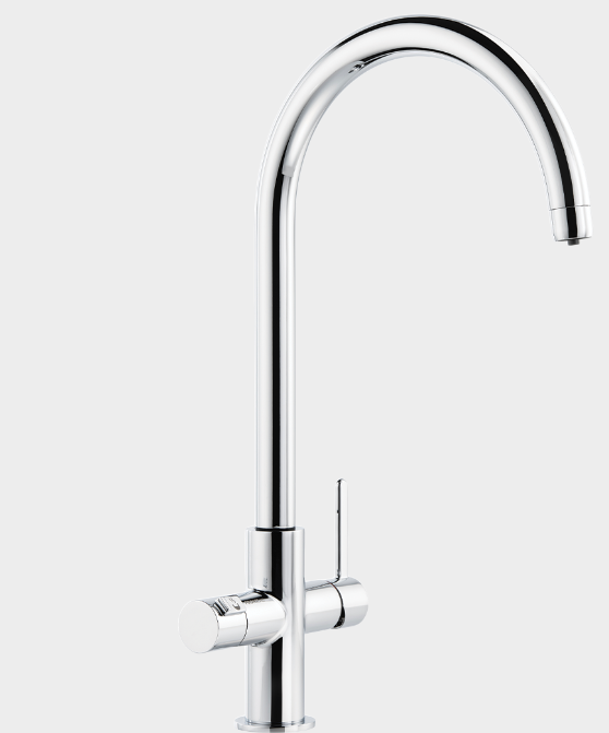 Pronteau 3 in 1 Swan Tap - Chrome -