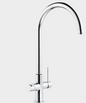 Pronteau 3 in 1 Swan Tap - Chrome -